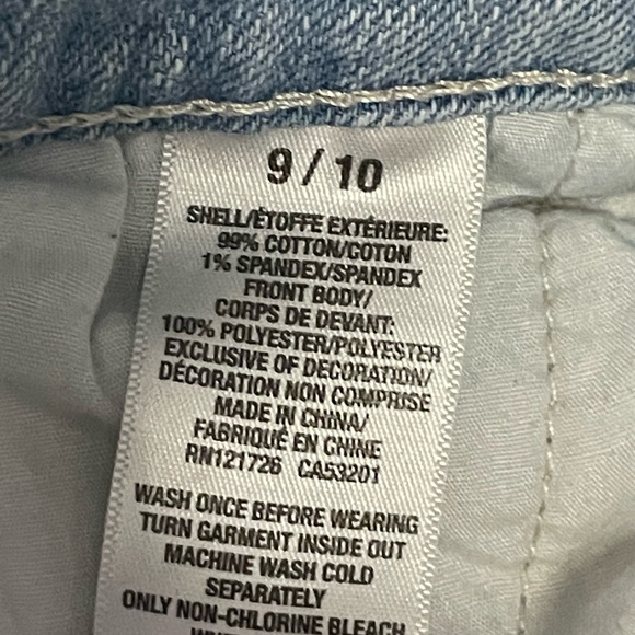 Aeropostale Lace Front Women's Light Blue Short Shorts - Picture 5 of 9